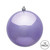 Vickerman N590786DSV - 2.75 inch Lavender Shiny Ball Outdoor Christmas Ornament - 12 Pack