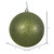  Vickerman N590814DG 3" Olive Glitter Ball Drilled 12/Bag 