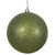  Vickerman N590814DG 3" Olive Glitter Ball Drilled 12/Bag 