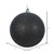 Vickerman N590817DG 3" Black Glitter Ball Drilled 12/Bag