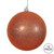 Vickerman N590818DG - 3 inch Burnished Orange Glitter Ball Christmas Ornament - 12 Pack