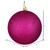 Vickerman N590821DG 3" Berry Red Glitter Ball Drilled 12/Bag