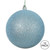 Vickerman N590832DG - 3 inch Baby Blue Glitter Ball Christmas Ornament - 12 Pack