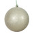 Vickerman N590838DG 3" Champagne Glitter Ball Drilled 12/Bag