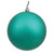 Vickerman N590842DG - 3 inch Teal Glitter Ball Christmas Ornament - 12 Pack