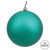  Vickerman N590842DG 3" Teal Glitter Ball Drilled 12/Bag 