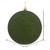 Vickerman N590864DG 3" Moss Green Glitter Ball Drilled 12/Bg