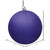  Vickerman N590866DG 3" Purple Glitter Ball Drilled 12/Bag 