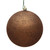 Vickerman N590876DG - 3 inch Mocha Glitter Ball Christmas Ornament - 12 Pack