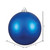 Vickerman N591002DMV 4" Blue Matte Ball UV Drilled 6/Bag