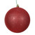 Vickerman N591003DG 4" Red Glitter Ball Drilled 6/Bag