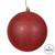 Vickerman N591003DG 4" Red Glitter Ball Drilled 6/Bag