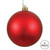 Vickerman N591003DMV - 4 inch Red Matte Ball Outdoor Christmas Ornament - 6 Pack