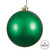 Vickerman N591004DMV - 4 inch Green Matte Ball Outdoor Christmas Ornament - 6 Pack