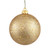 Vickerman N591008DQ - 4 inch Gold Sequin Ball Christmas Ornament - 6 Pack