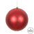 Vickerman N170703D - 6 inch Red Glitter Ball Christmas Ornament - 3 Pack