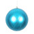 Vickerman N170712D - 6 inch Turquoise Glitter Ball Christmas Ornament - 3 Pack