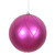 Vickerman N170770D - 6 inch Fuchsia Glitter Ball Christmas Ornament - 3 Pack