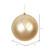 Vickerman N170780D - 6 inch Cafe Latte Glitter Ball Christmas Ornament - 3 Pack