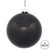 Vickerman N591017DSV 4" Black Shiny Ball UV Drilled 6/Bag