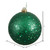 Vickerman N591024DQ 4" Emerald Sequin Ball Drilled 6/Bag