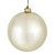 Vickerman N591038DSV - 4 inch Champagne Shiny Ball Outdoor Christmas Ornament - 6 Pack