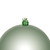  Vickerman N591040DSV 4" Frosty Mint Shiny Ball UV Drill 6/Bag 