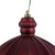 Vickerman N175821D 6" Berry Red Matte Onion Drop 4/Bg