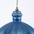 Vickerman N175829D - 6 inch Periwinkle Matte Onion Christmas Ornament - 4 Pack