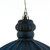 Vickerman N175831D 6" Midnt Blue Matte Onion Drop 4/Bg