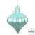 Vickerman N175832D 6" Baby Blue Matte Onion Drop 4/Bg