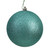 Vickerman N591544DG 6" Seafoam Glitter Ball Drilled 4/Bag