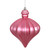  Vickerman N175845D 6" Mauve Matte Onion Drop 4/Bg 