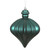 Vickerman N175862D 6" Sea Blue Matte Onion Drop 4/Bg