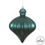 Vickerman N175862D 6" Sea Blue Matte Onion Drop 4/Bg