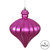  Vickerman N175870D 6" Fuchsia Matte Onion Drop 4/Bg 