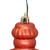 Vickerman N175871D - 6 inch Coral Matte Onion Christmas Ornament - 4 Pack