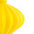  Vickerman N175878D 6" Yellow Matte Onion Drop 4/Bg 