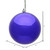 Vickerman N591066DSV 4" Purple Shiny Ball UV 6/Bag
