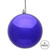 Vickerman N591066DSV 4" Purple Shiny Ball UV 6/Bag