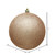 Vickerman N591080DG 4" Cafe Latte Glitter Ball Drilled 6/Bag