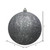 Vickerman N591087DQ - 4 inch Pewter Sequin Ball Christmas Ornament - 6 Pack
