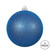 Vickerman N591202DG - 4.75 inch Blue Glitter Ball Christmas Ornament - 4 Pack