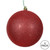  Vickerman N591203DG 4.75" Red Glitter Ball Drilled 4/Bag 