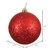 Vickerman N591203DQ 4.75" Red Sequin Ball Drilled 4/Bag