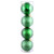 Vickerman N591204A - 4.75 inch Green 4-Finish Ball Christmas Ornament - 4 Pack