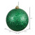  Vickerman N591204DQ 4.75" Green Sequin Ball Drilled 4/Bag 