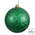 Vickerman N591204DQ 4.75" Green Sequin Ball Drilled 4/Bag