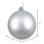 Vickerman N591207DMV 4.75" Silver Matte Ball UV Drilled 4/Bag