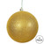  Vickerman N591208DG 4.75" Gold Glitter Ball Drilled 4/Bag 
